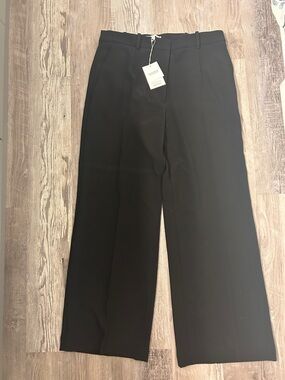 Lotta From Stockholm Black Wide-Leg Trousers